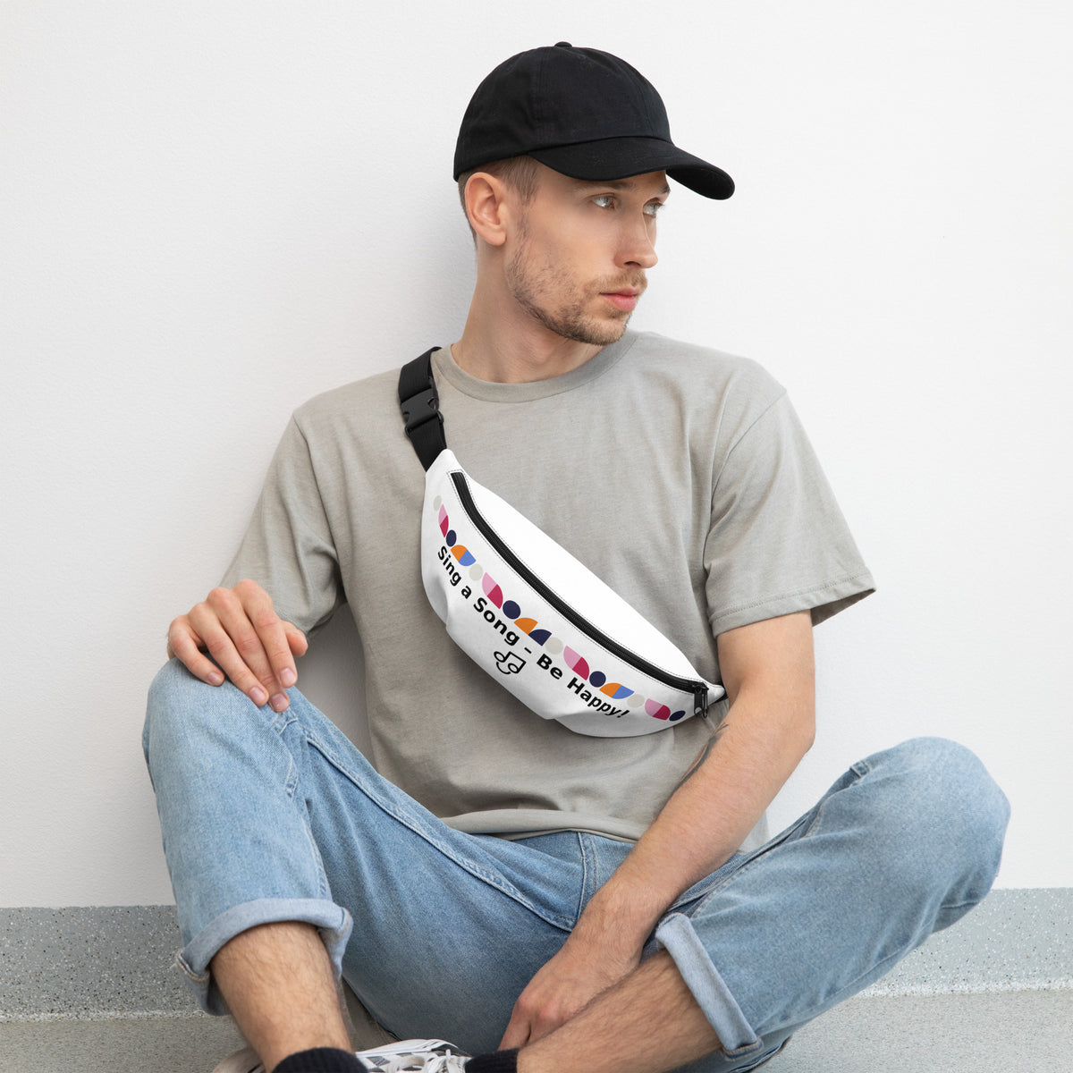 Sing a Song – Be Happy! Bauchtasche